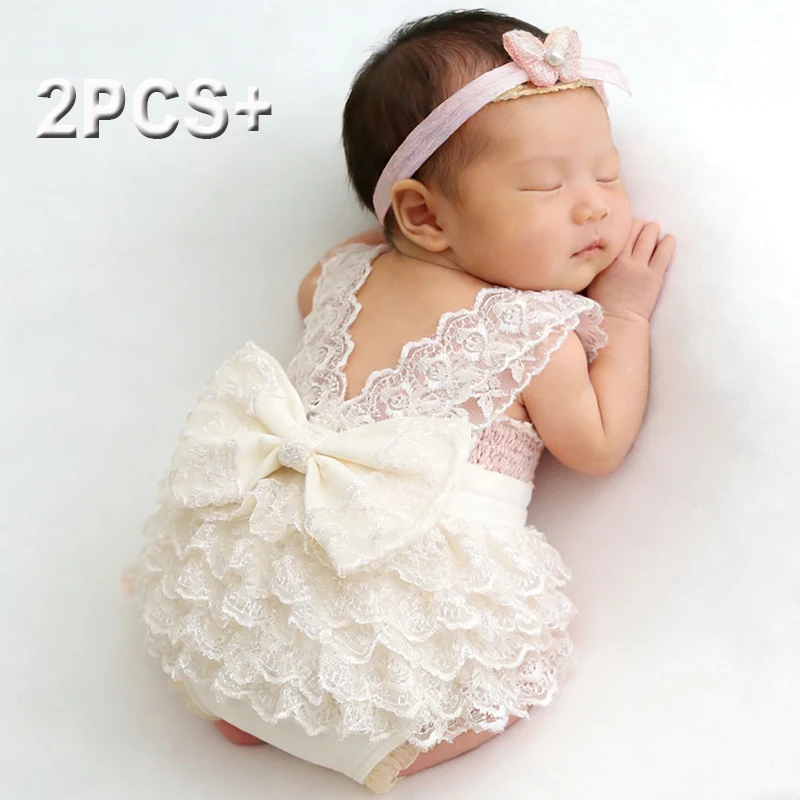 Baby Nursery Images - Кружевной комбинезон для фотосъемки новорожденных Ylsteed,