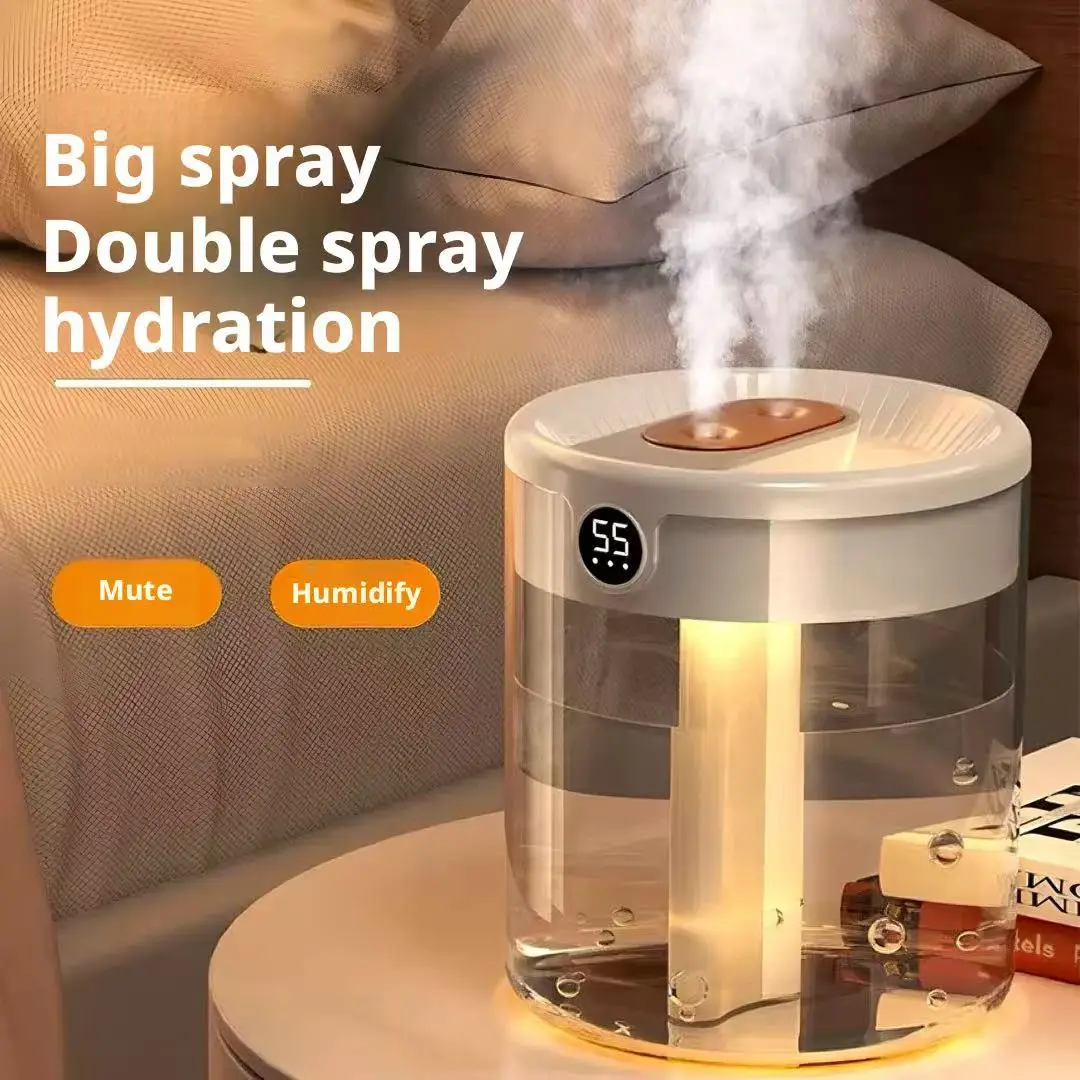Baby Nursery Humidifier - Увлажнитель воздуха с тройным распылением, тихий,