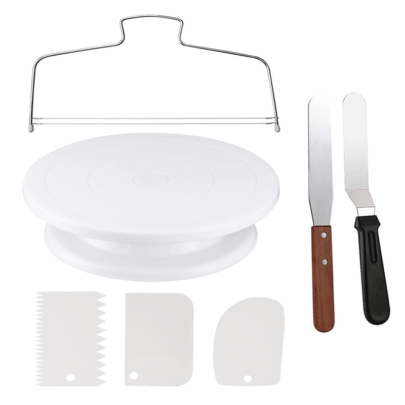 Changing Table Topper - 11-дюймовый набор поворотных столов для торта,