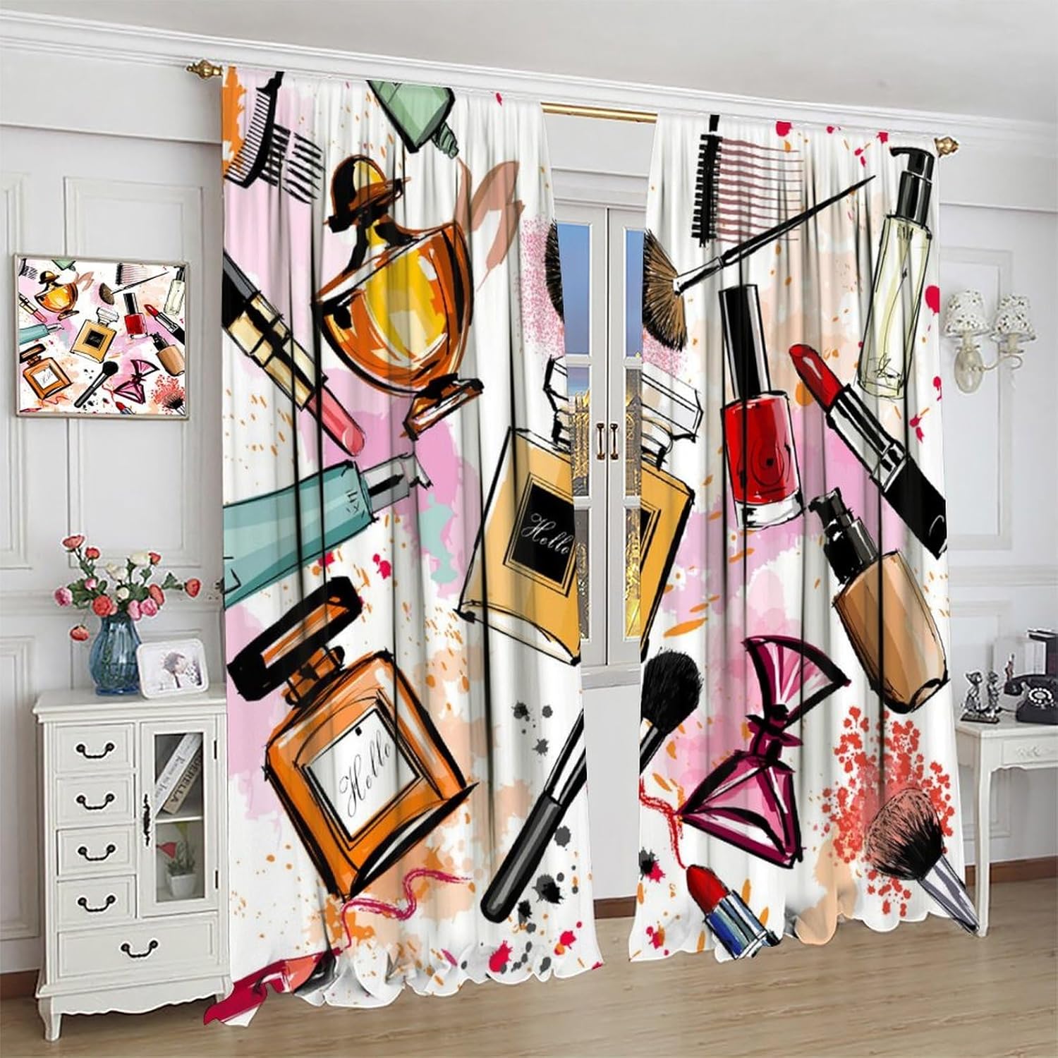 Blackout Curtain Nursery - Модные плотные шторы для девочек, женская
