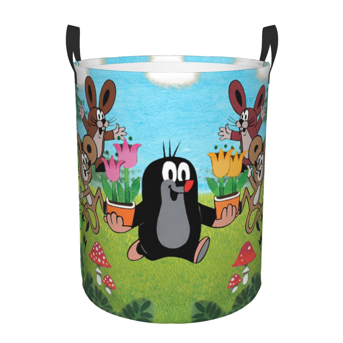Baby Nursery Things - Корзина для белья Happy родинка Складная