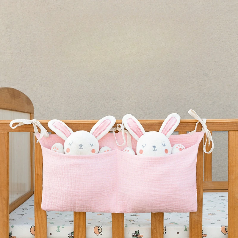 Baby Nursery Organization Ideas - 2 кармана, прикроватный подвесной органайзер для