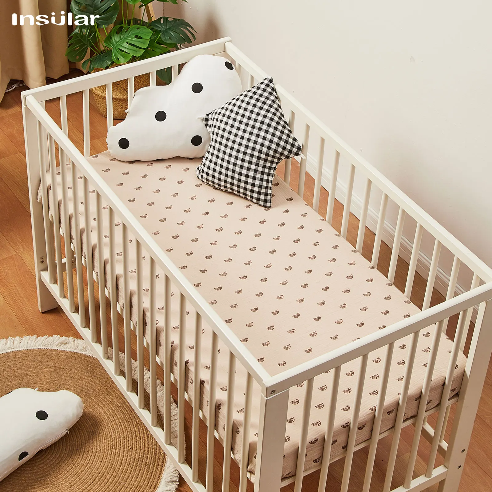 Baby Nursery Sale - 130*70 см простыни для кроватки, мягкие
