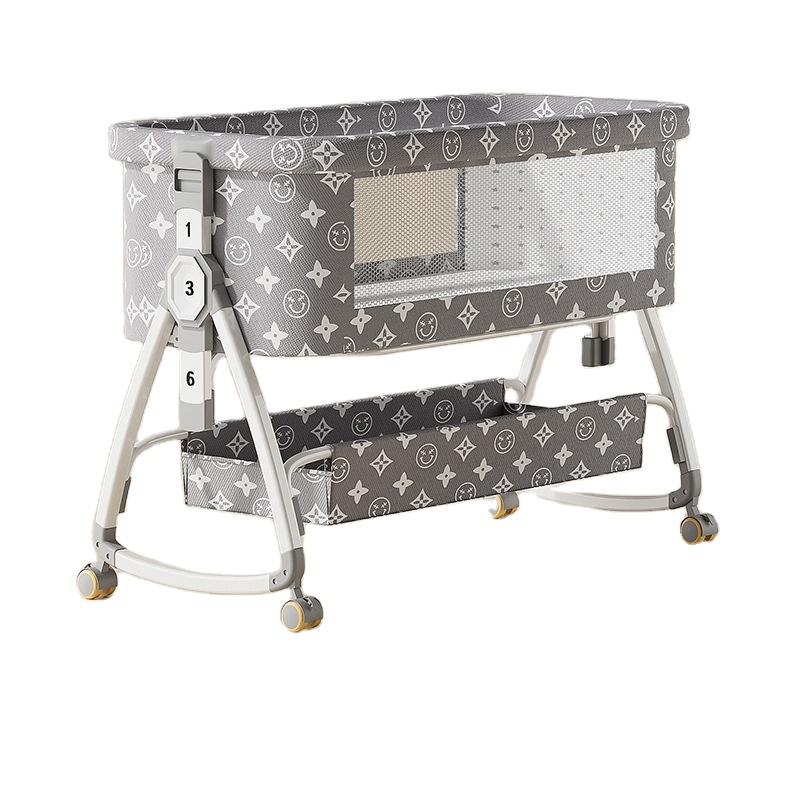 Bassinet Bedside Sleeper - Детская кроватка 3-в-1: приставная кроватка-люлька, регулируемая