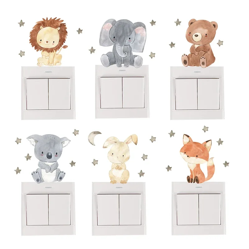Baby Nursery Wall Decals - Набор из 1/2/4/6 наклеек на стену