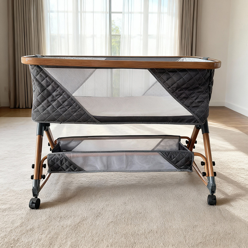 Bassinet Bedside Sleeper - Оптовая продажа: Складная люлька-качалка для младенцев,
