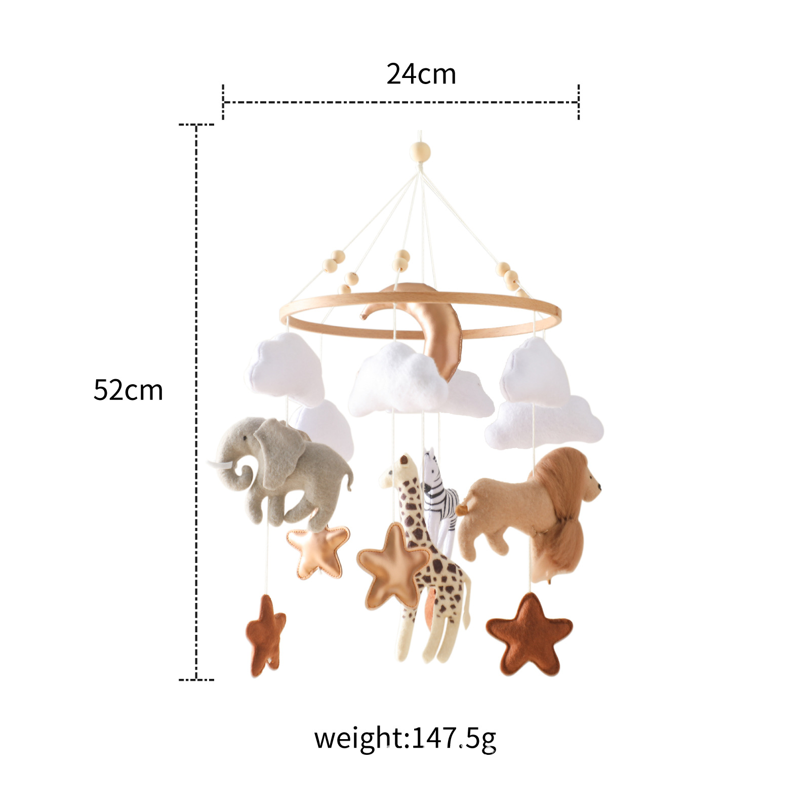 Baby Nursery Sale - Лидер продаж, скандинавская фетровая детская кроватка