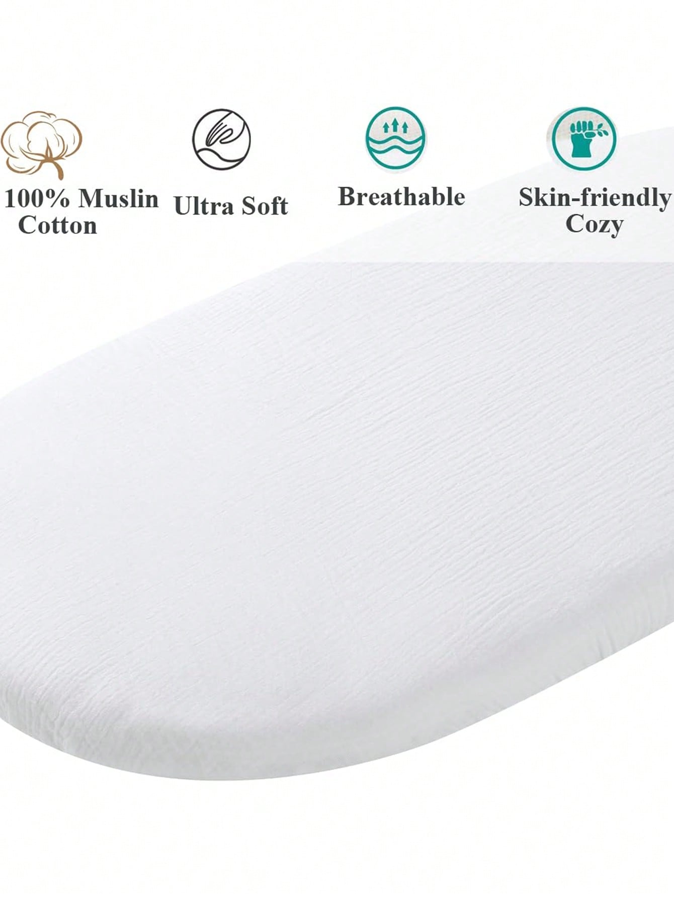 2-пакетный муслиновый чехол дл – обзор и цена Bassinet Bedside Sleeper