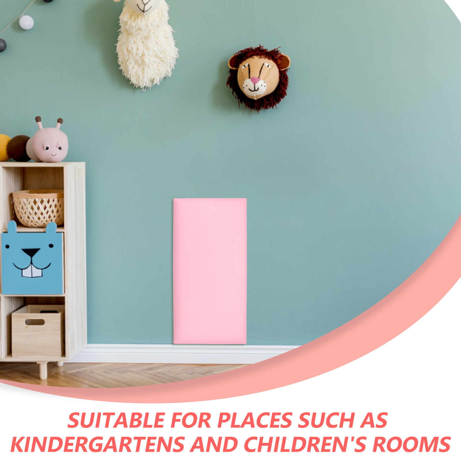 Утолщенная настенная накладка  – обзор и цена Baby Nursery Room