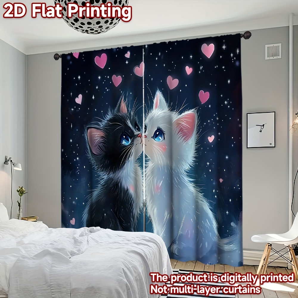 3D-шторы блэкаут с романтическ – обзор и цена Blackout Curtain Nursery
