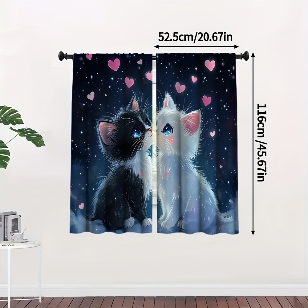 3D-шторы блэкаут с романтическ – обзор и цена Blackout Curtain Nursery