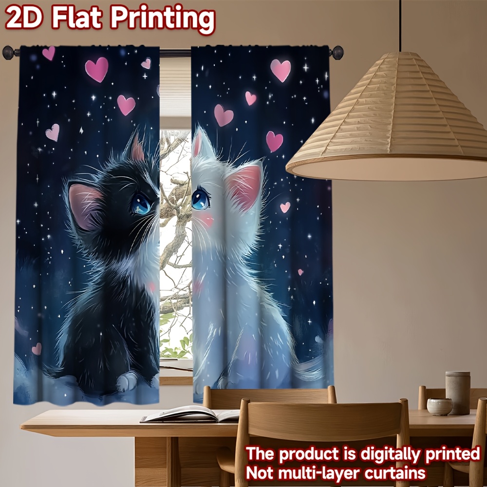 3D-шторы блэкаут с романтическ – обзор и цена Blackout Curtain Nursery