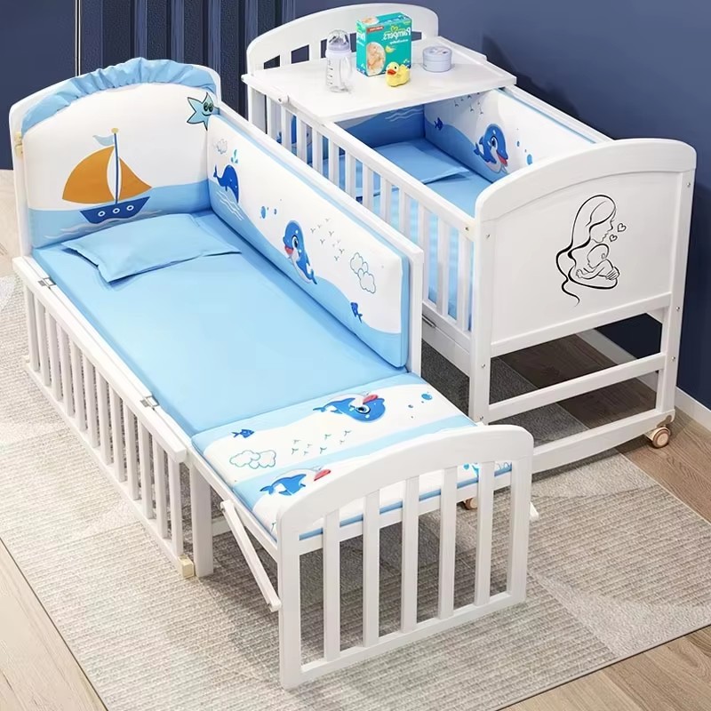 Детская деревянная кроватка с  – обзор и цена Baby Nursery Sale