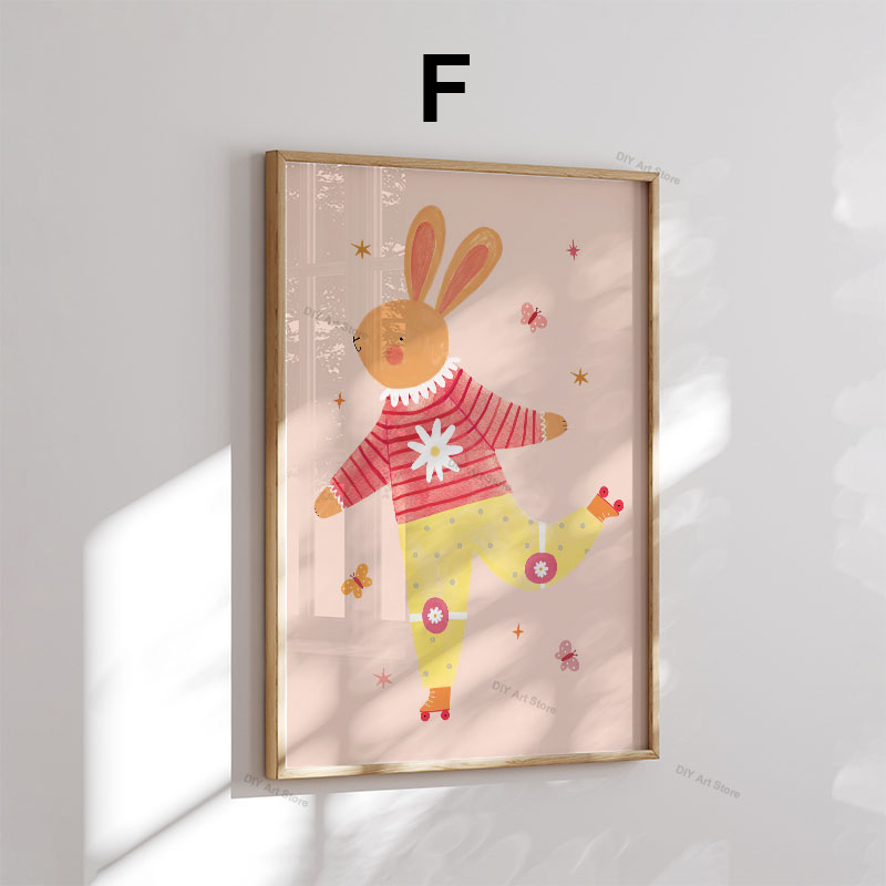 Забавные мультяшные животные:  – обзор и цена Baby Nursery Room