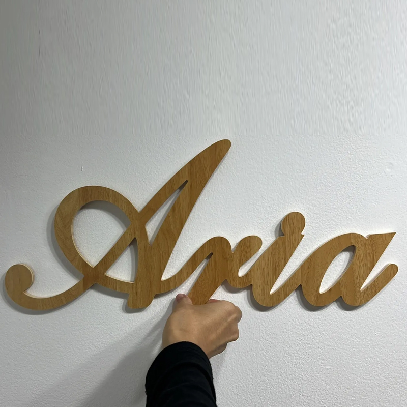Изготовленный на заказ знак с  – обзор и цена Baby Nursery Letters