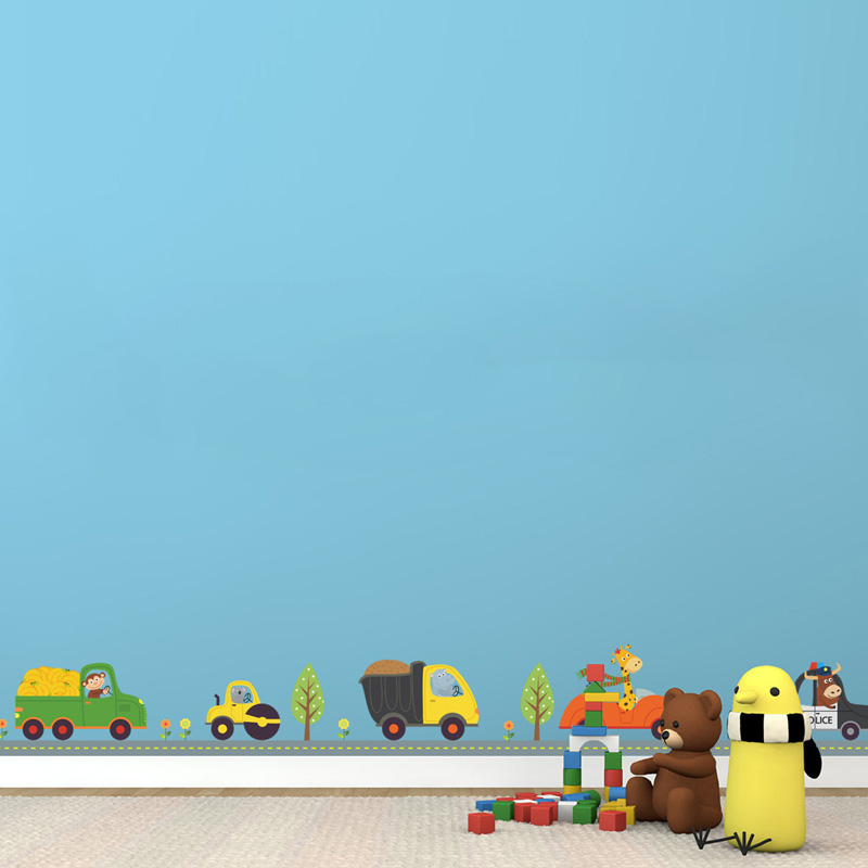 Наклейки на стену автомобиля с – обзор и цена Baby Nursery Wall Decals