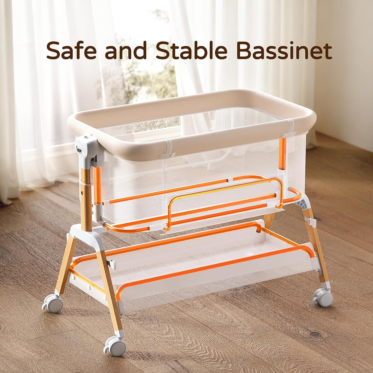 Детская кроватка-люлька 3 в 1, – обзор и цена Bassinet Bedside Sleeper