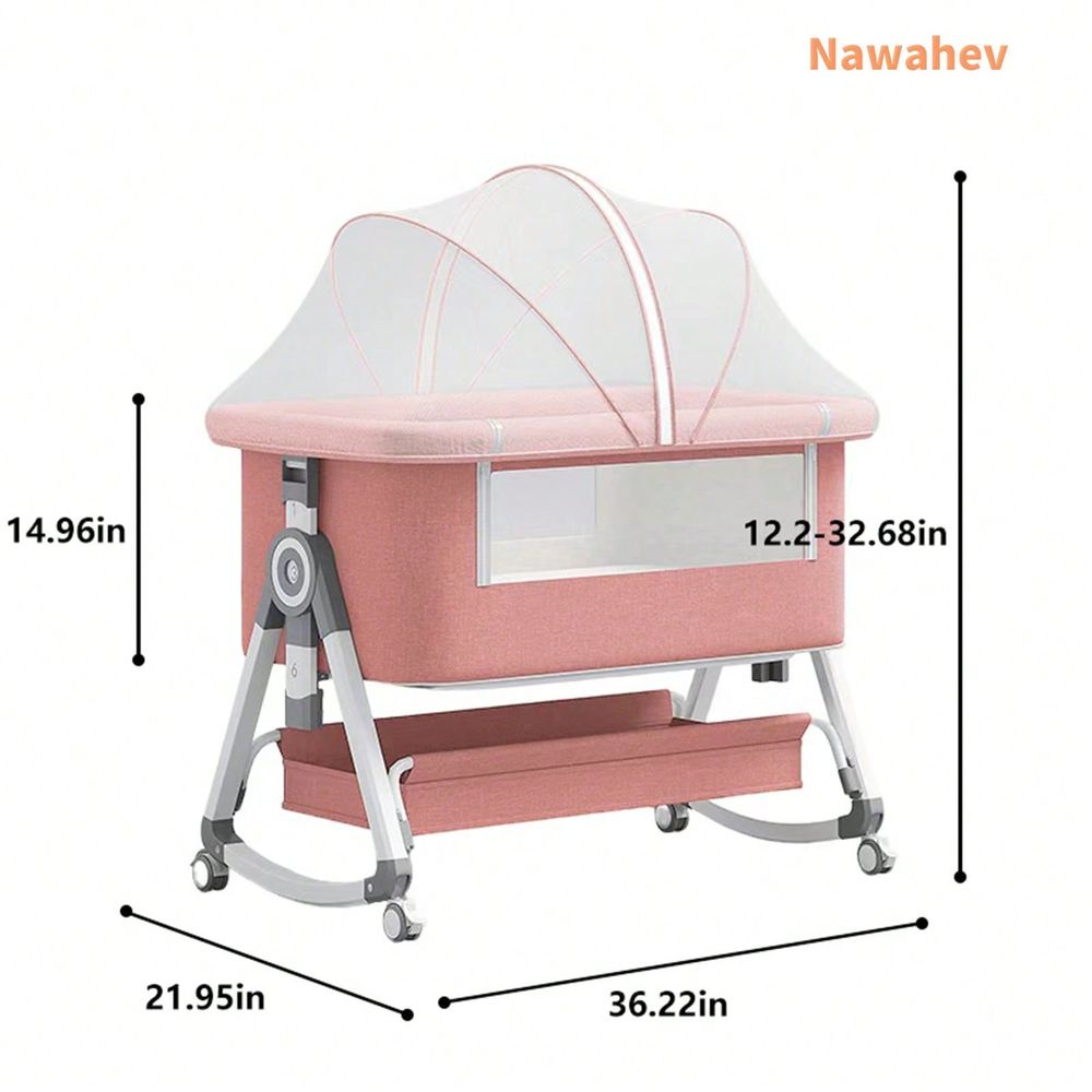 Детская кроватка-люлька 4-в-1, – обзор и цена Bassinet Bedside Sleeper