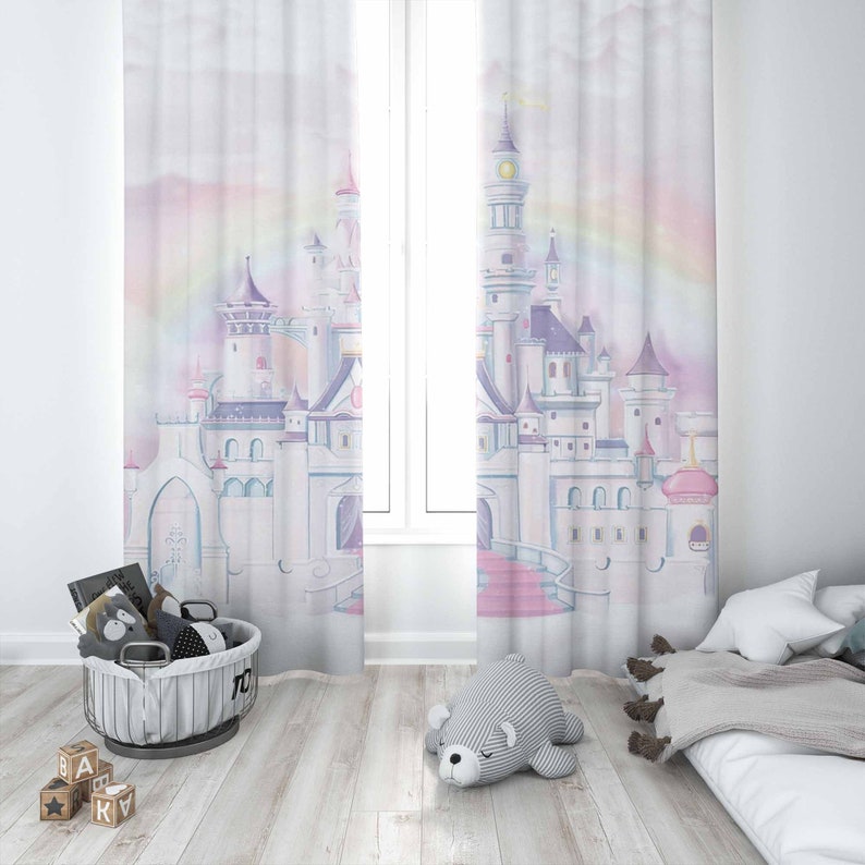Замок принцессы, детская занав – обзор и цена Blackout Curtain Nursery