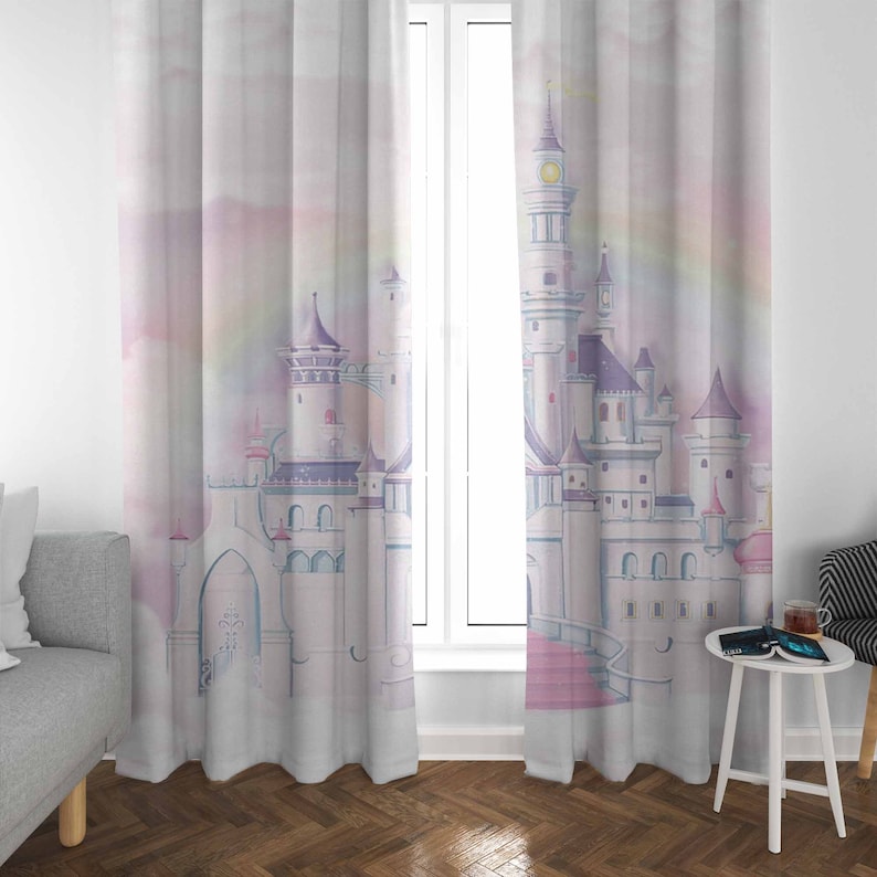 Замок принцессы, детская занав – обзор и цена Blackout Curtain Nursery