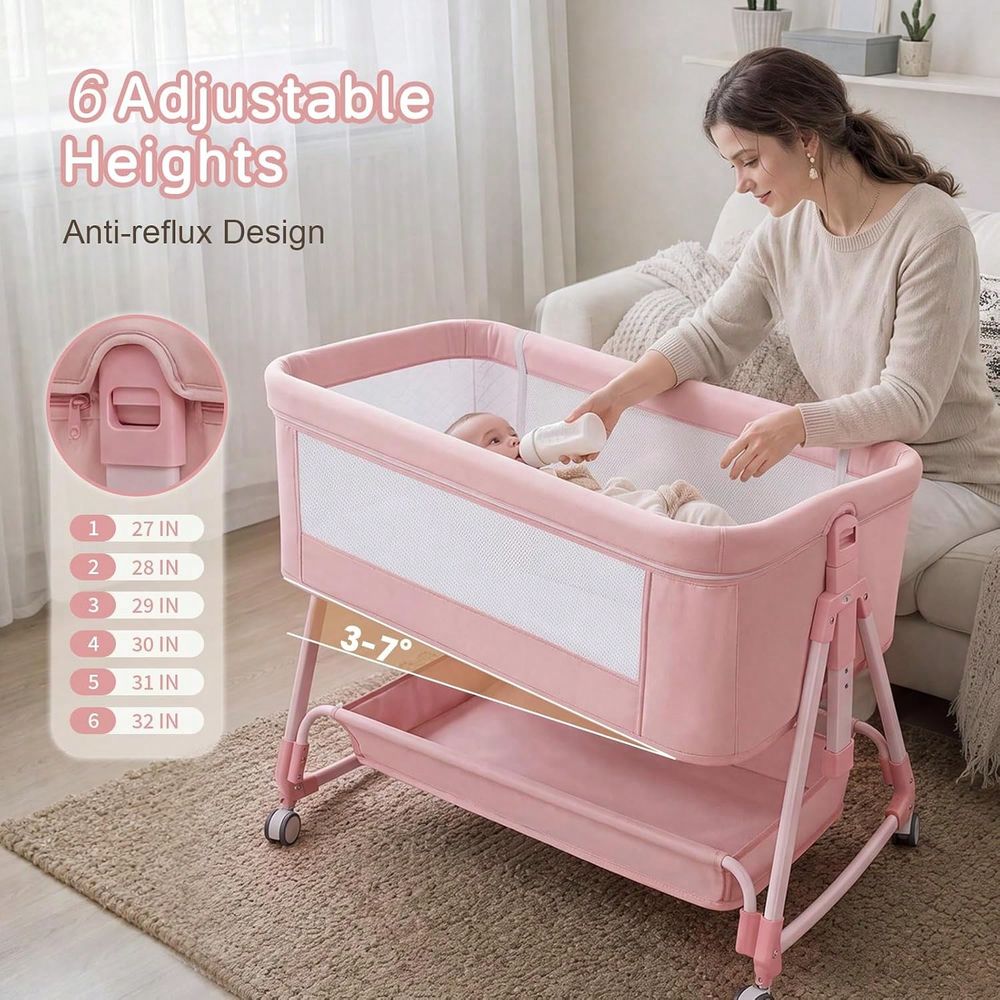 Колыбелька-люлька 3-в-1 для мл – обзор и цена Bassinet Bedside Sleeper