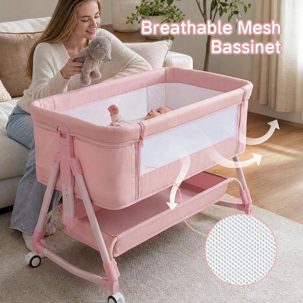 Колыбелька-люлька 3-в-1 для мл – обзор и цена Bassinet Bedside Sleeper