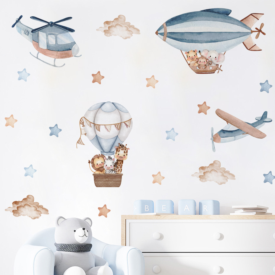 Акварельные животные, воздушны – обзор и цена Baby Nursery Package
