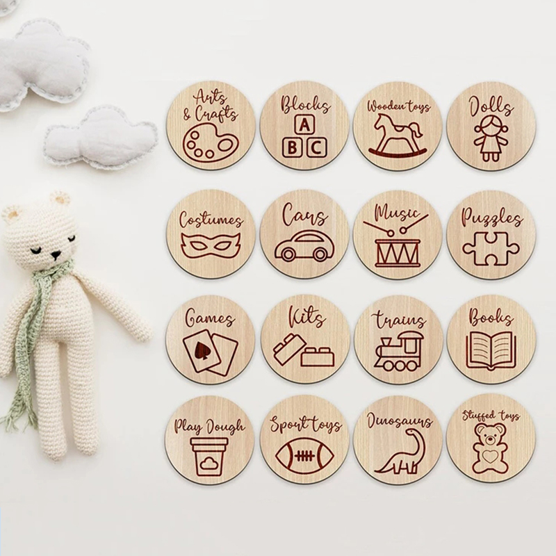 Деревянные бирки для хранения, – обзор и цена Baby Nursery Things