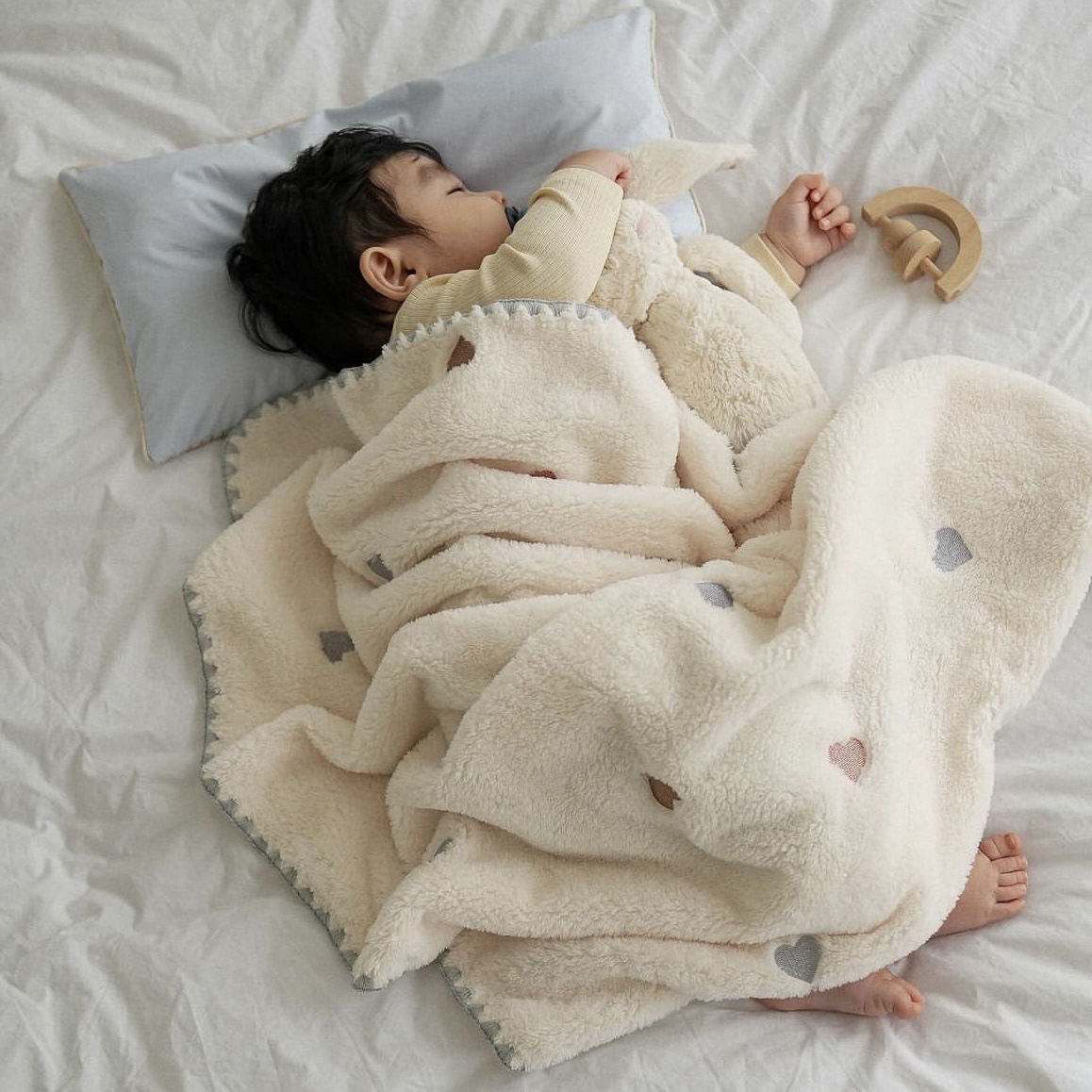 Зимние детские одеяла, флисовы – обзор и цена Baby Boy Nursery Quilt