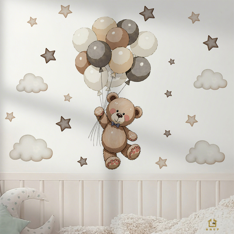 Очаровательные наклейки на сте – обзор и цена Baby Nursery Wall Decals