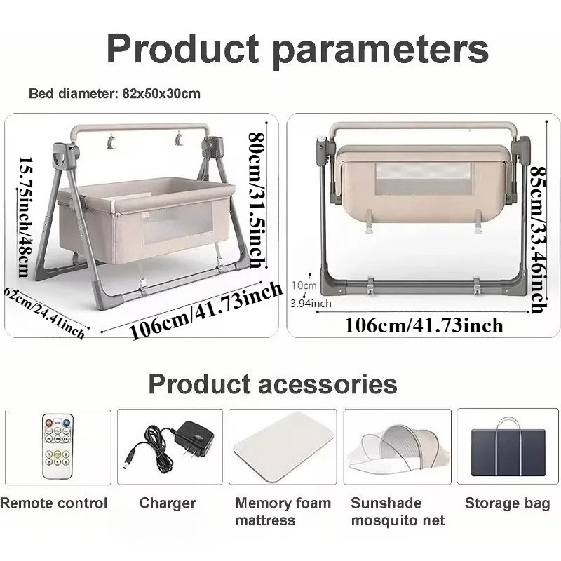 Детская люлька-качалка, автома – обзор и цена Bassinet Bedside Sleeper