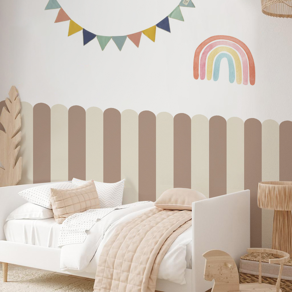Многоцветные обои с дугой в ве – обзор и цена Baby Nursery Room